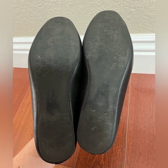 BIRDIES Limited Edition VOTE black leather loafers flats Womens Sz 7.5 - Picture 8 of 9